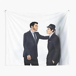 Sterek White Collar Tapestry