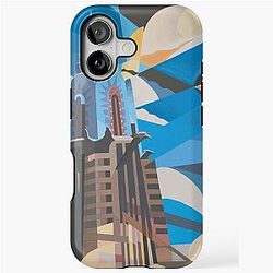 Chrysler Building White Collar Tough Case