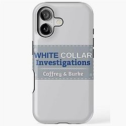 White Collar Investigations iPhone Case