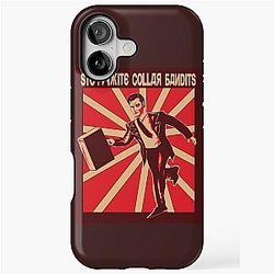 White collar bandit iPhone Tough Case