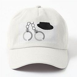 White Collar Dad Hat