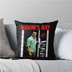 Greetings from Widow's Bay Throw Pillow