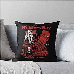 Greetings From Widows Bay Throw Pillow