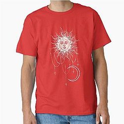 Widows Bay Patricia's - Celestial Sun Crescent Moon BOHO Classic T-Shirt
