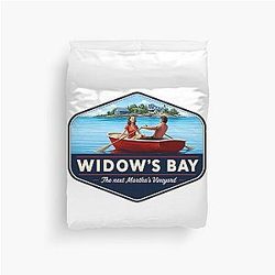 Greetings from Widow's Bay Duvet Cover