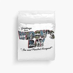Greetings from Widow's Bay Duvet Cover