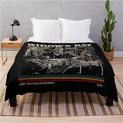 Greetings from Widow's Bay Throw Blanket