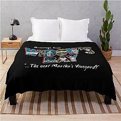 Greetings From Widow's Bay Throw Blanket