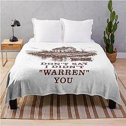 Greetings from Widow's Bay Throw Blanket
