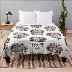 Greetings From Widow's Bay - Throw Blanket