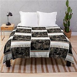 Greetings from Widow's Bay Throw Blanket