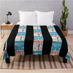 Welcome to Widow's Bay Throw Blanket