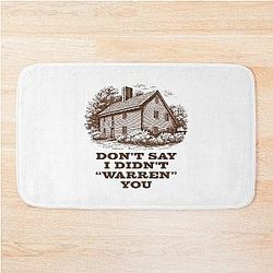 Greetings from Widows Bay Bath Mat