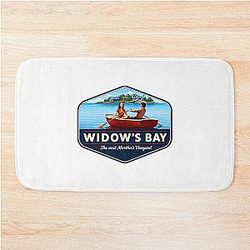 Greetings From Widow's Bay Bath Mat