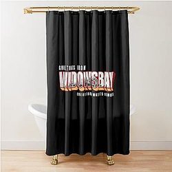 Greetings from Widow's Bay Shower Curtain