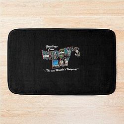 Widow's Bay Horror Movie Vintage Bath Mat