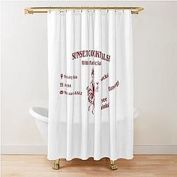 Greetings from Widow's Bay Shower Curtain