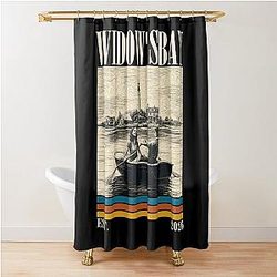 Greetings from Widows Bay Shower Curtain