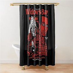 Greetings from Widow's Bay Shower Curtain