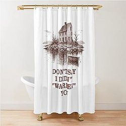 Greetings from Widow's Bay Shower Curtain