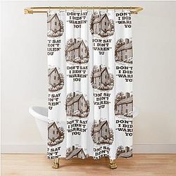 Greetings From Widow's Bay Shower Curtain