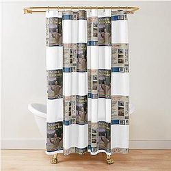 Welcome to Widow's Bay Shower Curtain