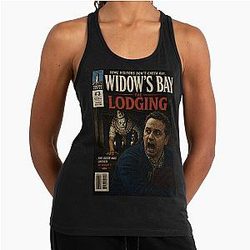 Widows Bay - Comic Racerback Tank Top