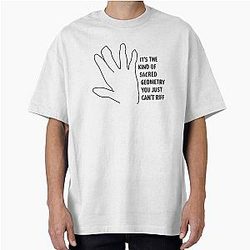 Sacred Geometry Widow's Bay Reference Shirt & Design Oversized T-Shirt