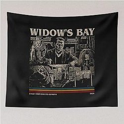 Greetings From Widow's Bay Tapestry