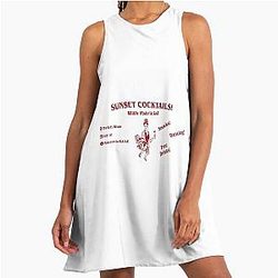 Greetings From Widow's Bay A-Line Dress