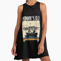 Greetings from Widow's Bay A-Line Dress