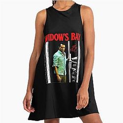 Greetings From Widow's Bay A-Line Dress