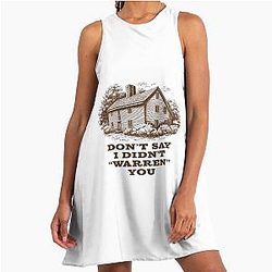 Greetings From Widow's Bay A-Line Dress