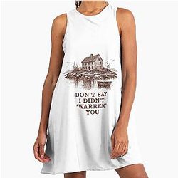 Greetings from Widow's Bay A-Line Dress