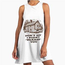 Greetings From Widow's Bay A-Line Dress