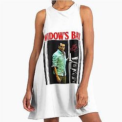 Greetings From Widow's Bay A-Line Dress