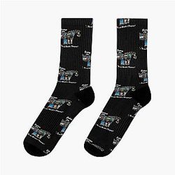 Widow's Bay Horror Movie Vintage Socks