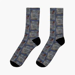 Widow's Bay Lighthouse Socks