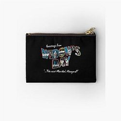 Greetings From Widow's Bay Zipper Pouch