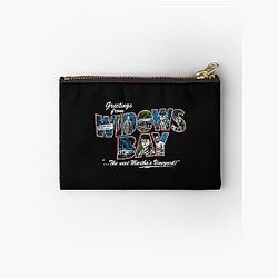 Greetings from Widow's Bay Zipper Pouch