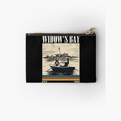Greetings from Widow's Bay Zipper Pouch