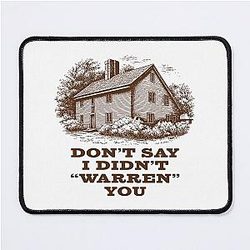 Greetings From Widow's Bay Mousepad
