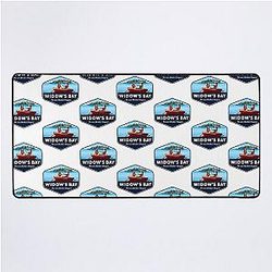 Greetings from Widow's Bay Desk Mat