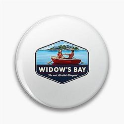 Greetings from Widow's Bay Pin