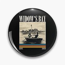 Greetings From Widow's Bay Pin