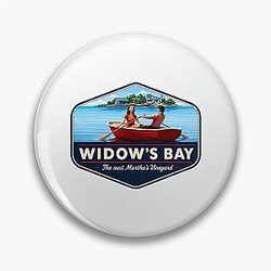 Greetings from Widow's Bay Pin