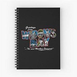 Greetings from Widow's Bay Spiral Notebook
