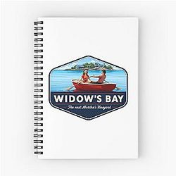 Greetings from Widow's Bay Spiral Notebook