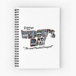 Greetings From Widow's Bay Spiral Notebook