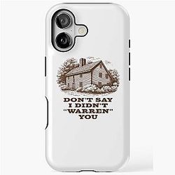 Greetings from Widow's Bay iPhone Tough Case